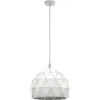 Eglo ROCCAFORTE, Flexibel, Wit, Wit, Staal, Klasse II, 1 lamp