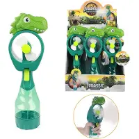 World of Dinosaurs dinosaurus handventilator met sproeier voor verkoeling.