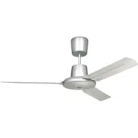 Vortice Nordik Evolution 140 SIL Plafondventilator 70 W (Ø x h) 142 cm x 325 mm Zilver Lampaanbouw mogelijk