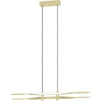 Eglo Strakke gouden led hanglamp Colmeal