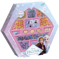 Totum Disney Frozen Kralen set voor 5 armbandjes maken - 1500-delig - Speelgoed Kinderen - Knutselen - Voor meisjes - Ook voor kleuters - Vanaf 3 jaar -