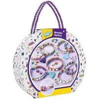 Totum Knutselkoffer voor 8 armbandjes maken - Bracelet Factory - 500+ kralen - Speelgoed Kinderen - Knutselen - Voor meisjes - Vanaf 6 jaar