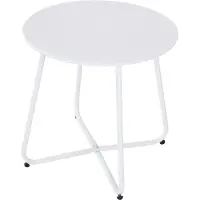 GreenChair Bijzettafel Treasure wit 40 x 45 cm