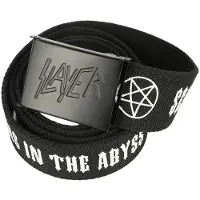 Slayer Riem - Logo - zwart - Maat Standard