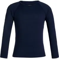 Icebreaker Ondershirt Kids 200 Oasis Crewe Midnight Navy-Maat 140