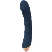 Dream Toys Goddess Atlas - G-spot vibrator - oplaadbaar, waterdicht, verwarmd - blauw