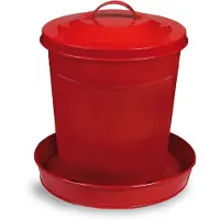 Gaun Pluimvee Voertoren Metaal 6 Kg Rood