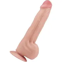 Lovetoy - Sliding Skin Dildo 29 cm - Nude