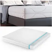 VitaliSpa Koudschuim matras Wit 160 x 200 cm 20 cm hoogte, Model 12581