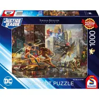 Schmidt Spellen 1000 Stuk DC Comics Vrouwen Thomas Kinkade Puzzel