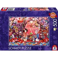 Schmidt - Legpuzzel - Japanse theeceremonie - 500 stukjes - Kinderen - vanaf 10 jaar
