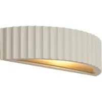 QAZQA Scandinavische wandlamp wit organisch - Plaster