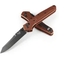 Benchmade Osborne Magnacut DLC vouwmes, burnt copper aluminum