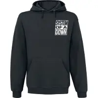 System Of A Down Trui met capuchon - System Waves - S tot XXL - voor Mannen - zwart | Maat XL
