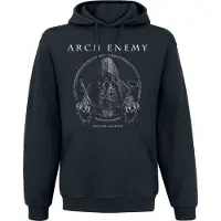 Arch Enemy Trui met capuchon - Deceiver - S tot XXL - voor Mannen - zwart - Maat XL
