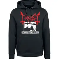 Mayhem Trui met capuchon - Deathcrush - S tot XXL - voor Mannen - zwart - Maat L