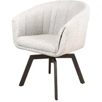 Moods Collection Eetkamerstoel Brussel draaibaar poot Mars Anodic brown - cosmo nature 01