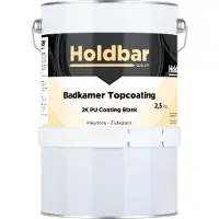 Holdbar Badkamer Topcoating Zijdeglans 2,5 kg