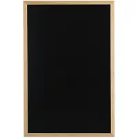 Zeller krijtbord magnetisch - 40 x 60 cm - hout - Krijtborden
