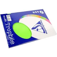 Clairefontaine Fluor groen A4 Gekleurd papier 80 grams (100 vel)