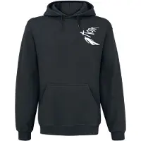 Korn Trui met capuchon - Playground Shadow - S tot XXL - voor Mannen - zwart | Maat XL