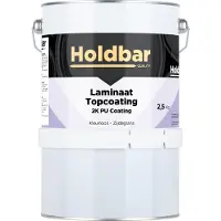 Holdbar Laminaat Topcoating Zijdeglans 2,5 Kg - Vloerverf - Glashelder - Transparant - Laminaat Verven - Krasvast - UV-bestendig - Vergeelt niet