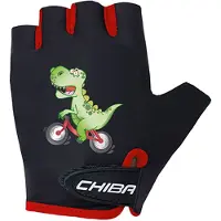 CHIBA GLOVES GERMANY fietshandschoen - Cool Kids - Dinosaurus - maat S - kinderen