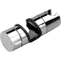 Schutte Glijstuk voor Douchestang - ø 18/22/25 mm - Chroom