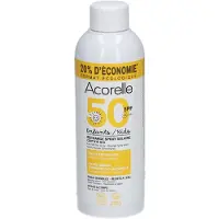 ACORELLE Nature Sun Zonnespray Voor Kinderen Spf50 Bio Tube 150 ml Vloeistof
