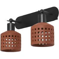 Ledvance LED Armatuur E27 | Decor Clay Windows Wall 2XE27 Brown