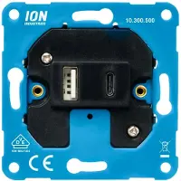 ION Industries Aansluitdoos | USB A + USB C