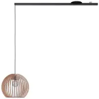 Lightswing Single Ophangsysteem | 110cm Mat Zwart | Geschikt voor 1 Hanglamp | Max 2.5kg
