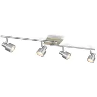 Home Sweet Home LED opbouwspot Drift 4L 80 cm - mat staal