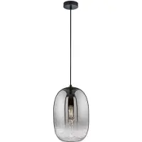 FISCHER&HONSEL GMBH Smoke glazen hanglamp Trace
