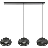 Eglo Eetkamer hanglamp Towcester Ø 26cm - hout