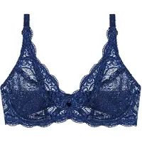 Triumph Niet voorgevormde bh Amourette 300 | Maat: 100B | Kleur: Marine Blauw
