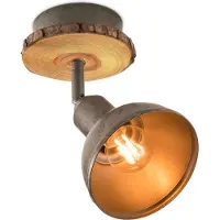 Home Sweet Home LED opbouwspot Denver - hout