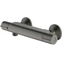 AquaVive Thermostatische Douchekraan Nilson - Gunmetal - 15 Cm