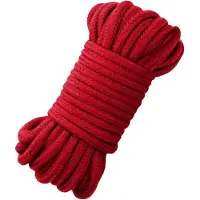 Ouch! Japans Bondage Touw voor Stoute Spellen - 10m - Rood