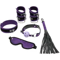 Rimba - Soft bondage starter set met klittenband (6-delig)