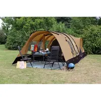Eurotrail Mount Baker Btc Air Familietent Beige/Black OS