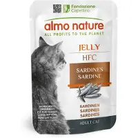 Almo Nature HFC Jelly sardines natvoer kat (55 g) 24 x 55 g