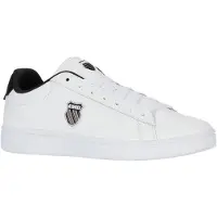 K-swiss Sneakers laag 'Court Shield II' grijs / zwart / wit