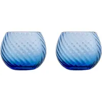 By On Opacity waterglas 22 cl 2-pack Blauw