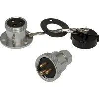 Jero Marine Dekstekker met Stopcontact 3-Polig 5 Amp