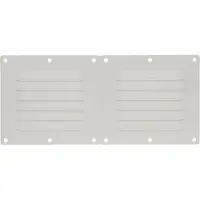 Kuipers Nautic Ventilatierooster Deelbaar 255x118mm Kunststof Wit