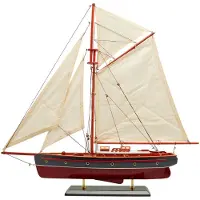 Jero Marine Zeilboot Model 58cm Donkerblauw