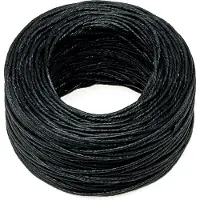 Speedy Stitcher Polyester Garen Gewaxt 0,85mm Zwart