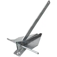 Jero Marine 5kg Danforth Anker Gegalvaniseerd