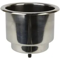 Jero Marine Bekerhouder Boot Inbouw met Afvoer Rvs